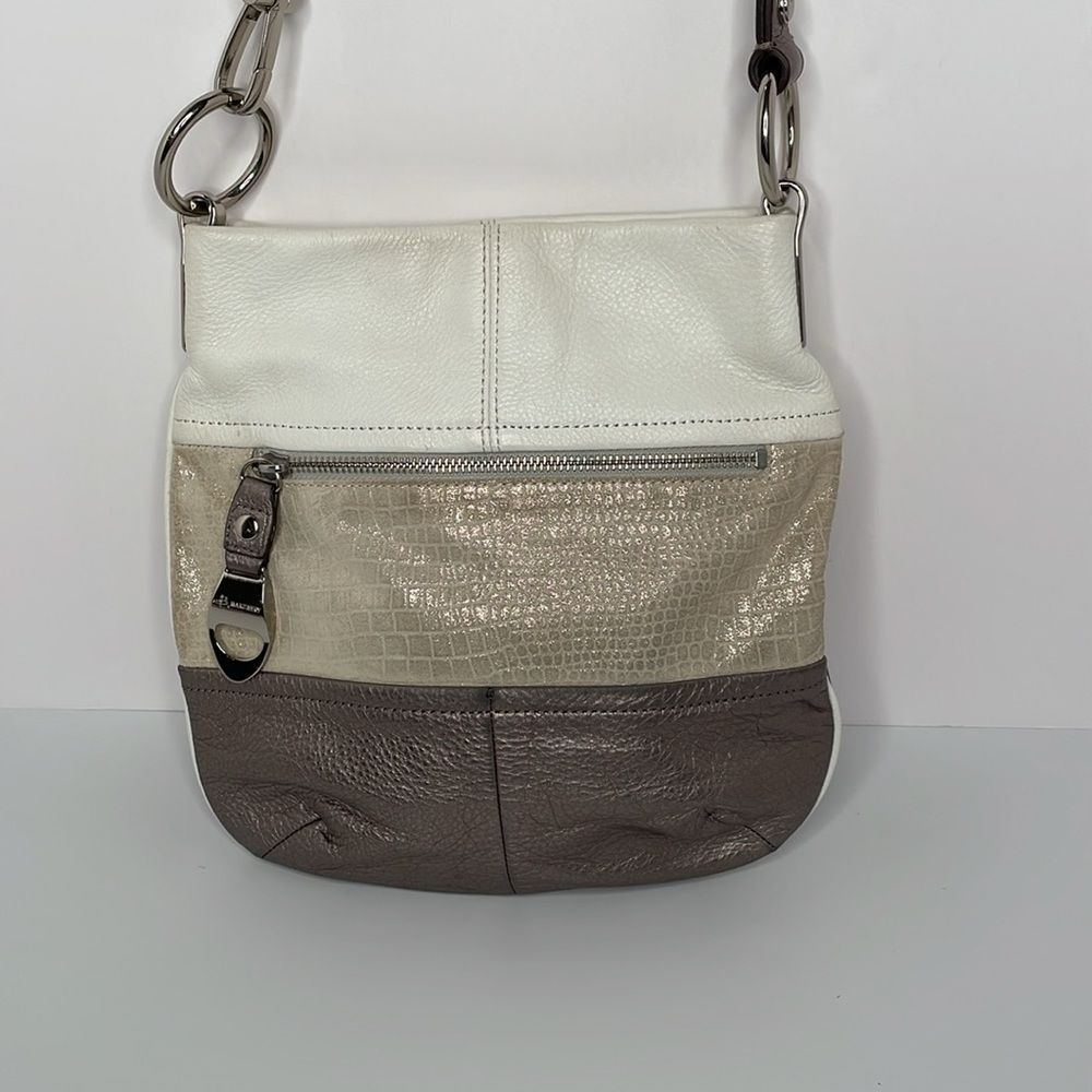 B Makowsky Bag Crossbody|Shoulder Bag Leather Slim Profile Crossbody Bag